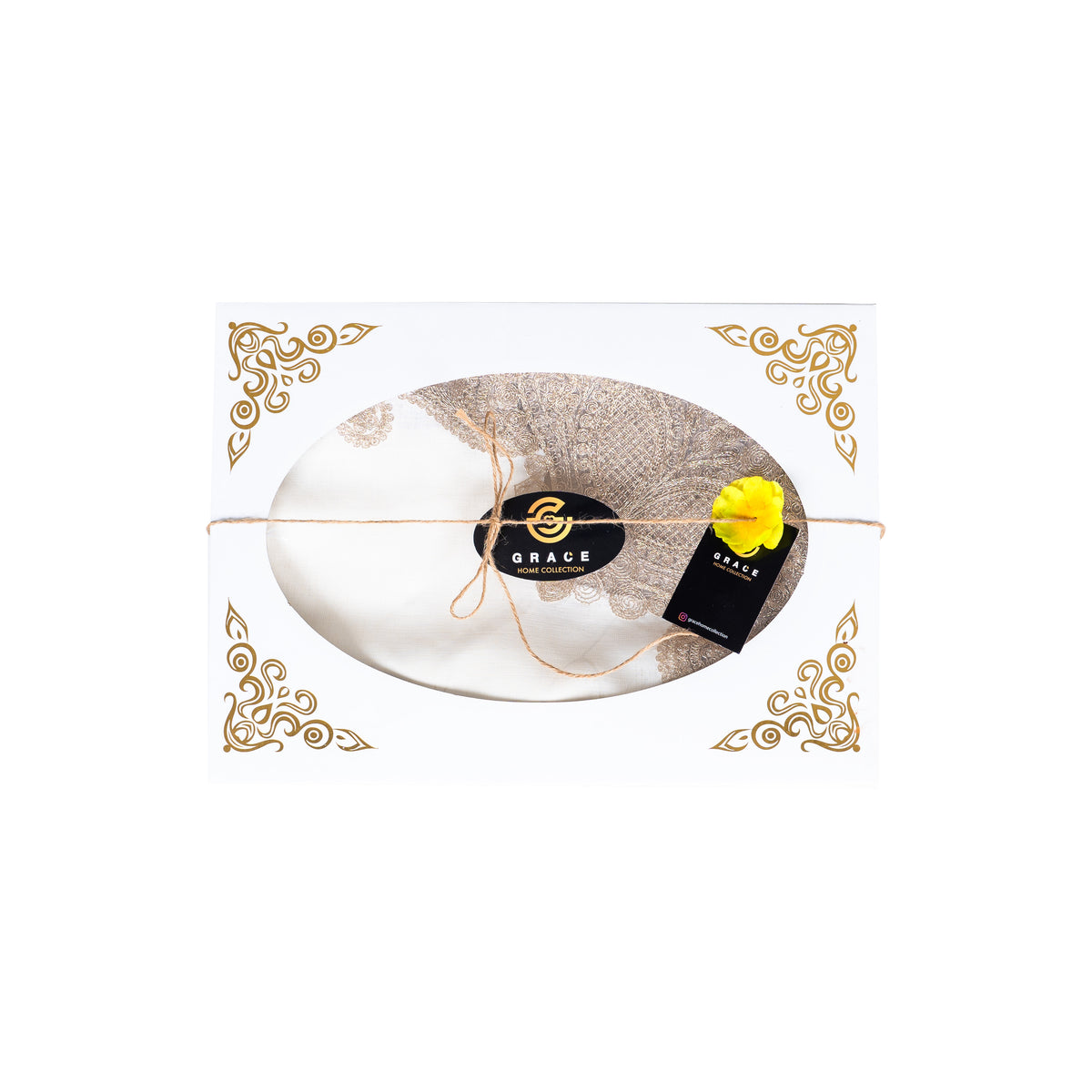 Gold Shawl 5-Piece Luxury Living Room Set