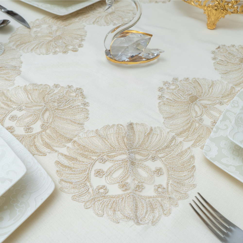 Milas Luxury Single Tablecloth